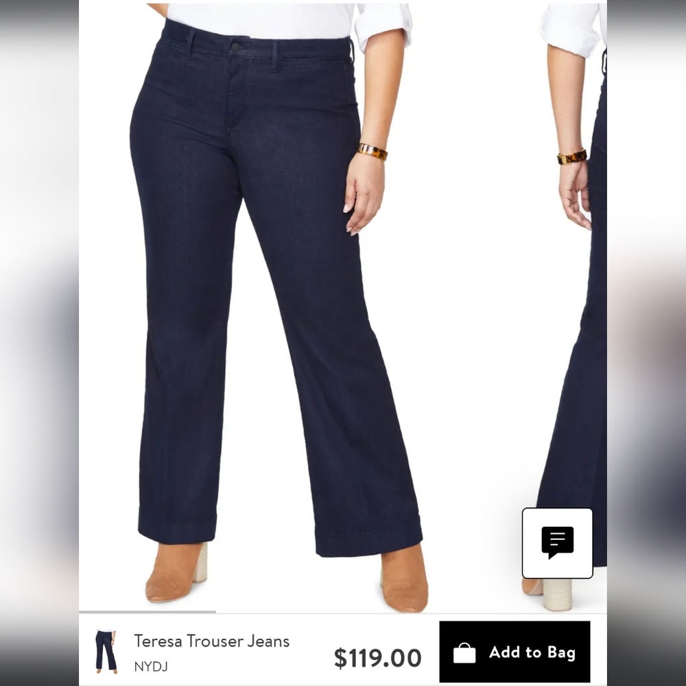 NYDJ Women's Jeans in Dark Blue